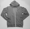 ZIP HOODIE (HEATHER GREY)