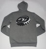 ZIP HOODIE (HEATHER GREY)