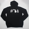 ZIP HOODIE (BLACK)