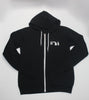 ZIP HOODIE (BLACK)